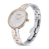 Swarovski Cosmopolitan Crystals Silver Dial Two Tone Steel Strap Watch for Women - 5644081
