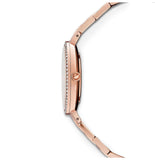 Swarovski Cosmopolitan Diamond Powder Silver Dial Rose Gold Steel Strap Watch for Women - 5517803