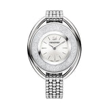 Swarovski Crystalline Aura Silver Dial Silver Steel Strap Watch for Women - 5519462