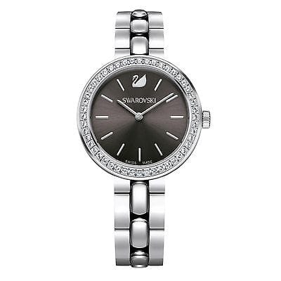 Swarovski Daytime Rhinestone Grey Dial Silver Steel Strap Watch for Women - 5213681