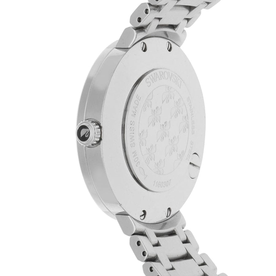 Swarovski Lovely Crystal Mother of Pearl Dial Silver Steel Strap Watch for Women - 1160307