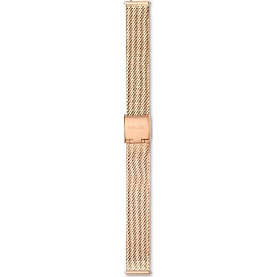 Swarovski Octea Nova Silver Dial Rose Gold Mesh Strap Watch for Women - 5650011