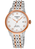 Tissot Le Locle Automatic Cosc Silver Dial Two Tone Steel Strap Watch For Men - T006.407.22.033.00