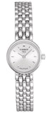 Tissot T Lady Lovely Silver Dial Silver Steel Strap Watch For Women - T058.009.11.031.00