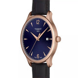 Tissot T Classic Tradition Blue Dial Watch For Men - T063.610.36.047.00