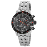 Tissot PRS 200 Chronograph Grey Dial Silver Steel Strap Watch For Men - T067.417.21.051.00