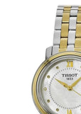 Tissot T Classic Bridgeport Automatic Mother of Pearl Dial Two Tone Steel Strap Watch for Women - T097.410.22.116.00