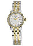 Tissot T Classic Bridgeport Mother of Pearl Dial Two Tone Steel Strap Watch For Women - T097.010.22.116.00