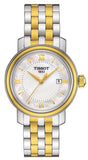 Tissot T Classic Bridgeport Silver Dial Two Tone Mesh Bracelet Watch For Men - T097.410.22.038.00