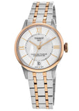 Tissot Chemin Des Tourelles Powermatic 80 Lady Silver Dial Two Tone Steel Strap Watch For Women - T099.207.22.118.02