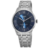 Tissot Chemin Des Tourelles Powermatic 80 Blue Dial Silver Steel Strap Watch for Men - T099.407.11.048.00