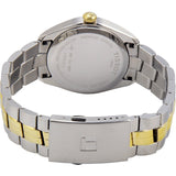 Tissot T Classic PR 100 White Dial Two Tone Steel Strap Watch for Men - T101.410.22.031.00