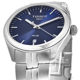 Tissot PR 100 Lady Blue Dial Quartz Watch For Women - T101.210.11.041.00