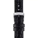 Tissot Everytime Small White Dial Black Leather Strap Watch For Women - T109.210.16.032.00