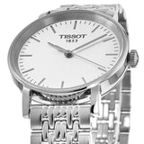 Tissot Everytime Small White Dial Silver Mesh Bracelet Watch For Women - T109.210.11.031.00