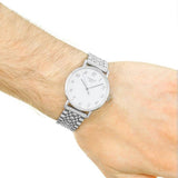 Tissot Everytime Desire Medium Silver Dial Silver Mesh Bracelet Watch For Men - T109.410.11.032.00