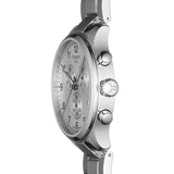 Tissot Chrono XL Classic Silver Dial Silver Steel Strap Watch For Men - T116.617.11.037.00