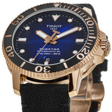 Tissot Seastar 1000 Powermatic 80 Blue Dial Blue Nylon Strap Watch for Men - T120.407.37.041.00