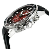 Tissot Seastar 1000 Chronograph Red Dial Black Rubber Strap Watch For Men - T120.417.17.421.00