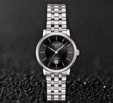 Tissot T Classic Carson Premium Automatic Lady Black Dial Watch for Women - T122.207.11.051.00