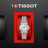 Tissot Carson Premium Lady Quartz Silver Dial Silver Steel Strap Watch For Women - T122.210.11.033.00