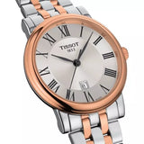 Tissot Carson Premium Lady Silver Dial Two Tone Steel Strap Watch For Women - T122.210.22.033.01