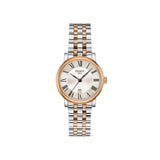 Tissot Carson Premium Lady Silver Dial Two Tone Steel Strap Watch For Women - T122.210.22.033.01