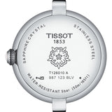 Tissot Bellissima Small Lady Silver Dial Pink Leather Strap Watch For Women - T126.010.16.013.01