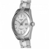 Tissot Gentleman Powermatic 80 Silicium Silver Dial Silver Steel Strap Watch For Men - T127.407.11.031.00