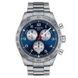 Tissot PRS 516 Chronograph Blue Dial Blue Steel Strap Watch for Men - T131.617.11.042.00