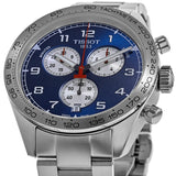 Tissot PRS 516 Chronograph Blue Dial Blue Steel Strap Watch for Men - T131.617.11.042.00