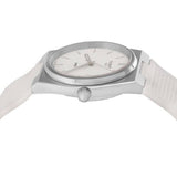 Tissot PRX 40 Quartz White Dial White Leather Strap Watch For Men -  T137.410.17.011.00