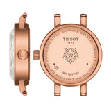 Tissot Lovely Mother of Pearl Dial Rose Gold Steel Strap Watch for Women - T140.009.33.111.00