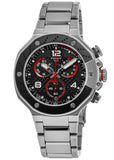 Tissot T Race Moto GP Limited Edition Chronograph Black Dial Silver Steel Strap Watch for Men - T141.417.11.057.00