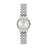 Tissot T Classic Desire White Dial Silver Steel Strap Watch for Women - T52.1.281.31