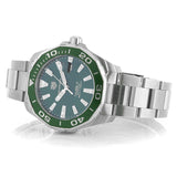 Tag Heuer Aquaracer Green Dial Watch for Men - WAY201S.BA0927