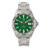 Tag Heuer Aquaracer Green Dial Watch for Men - WAY2015.BA0927