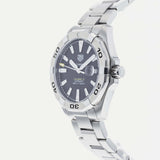 Tag Heuer Aquaracer Automatic Caliber 5 Black Dial Silver Steel Strap Watch for Men - WBD2110.BA0928