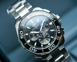 Tag Heuer Aquaracer Black Dial Watch for Men - CAY111A.BA0927