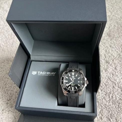 Tag Heuer Aquaracer Black Dial Watch for Men - WAY111A.FT6151