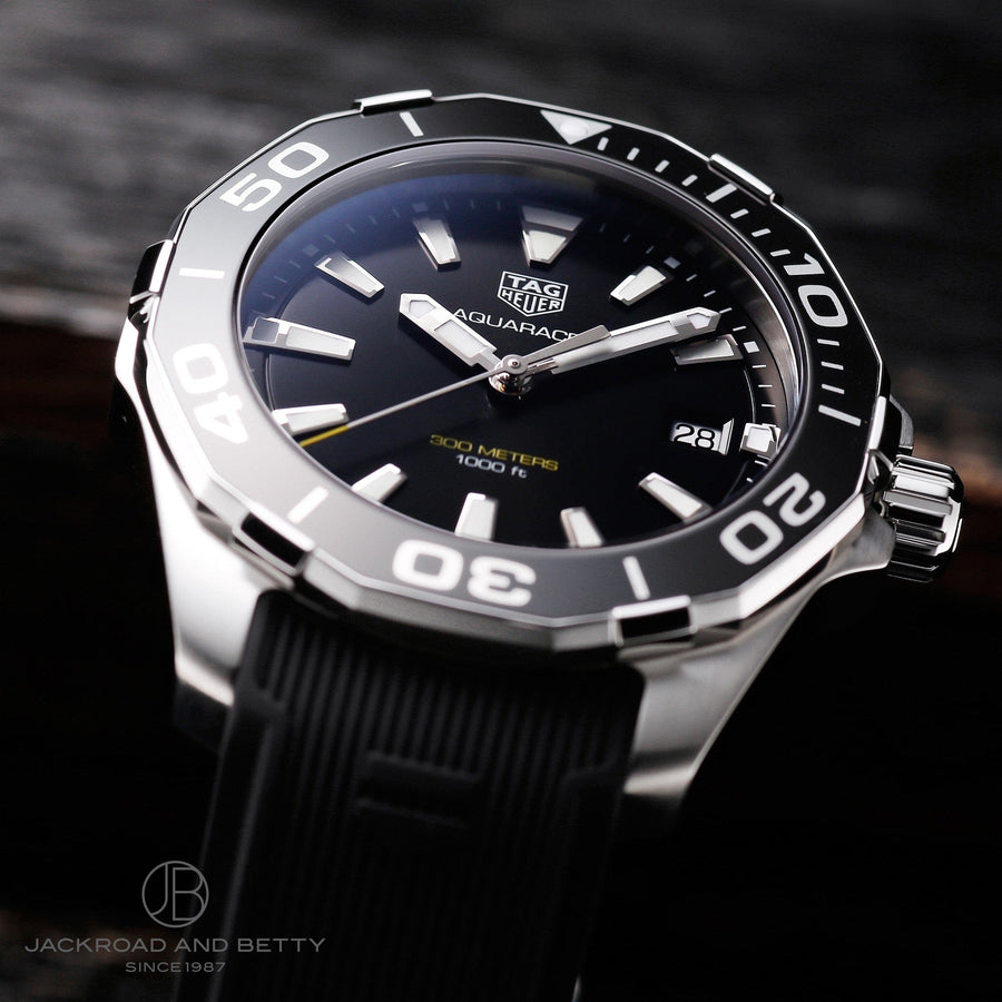 Tag Heuer Aquaracer Black Dial Watch for Men - WAY111A.FT6151