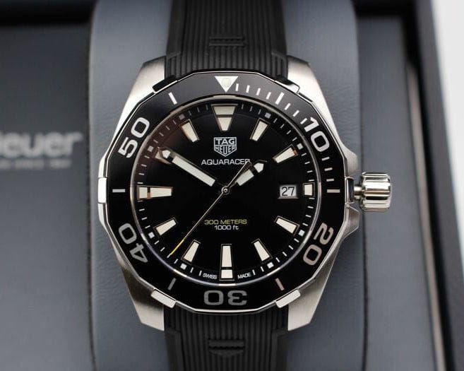 Tag Heuer Aquaracer Black Dial Watch for Men - WAY111A.FT6151