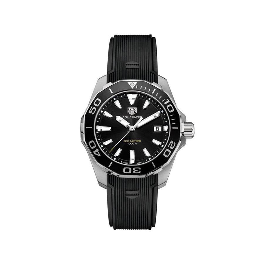Tag Heuer Aquaracer Black Dial Watch for Men - WAY111A.FT6151