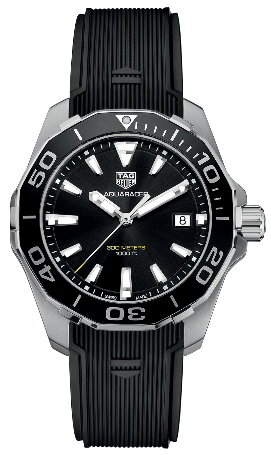 Tag Heuer Aquaracer Black Dial Watch for Men - WAY111A.FT6151