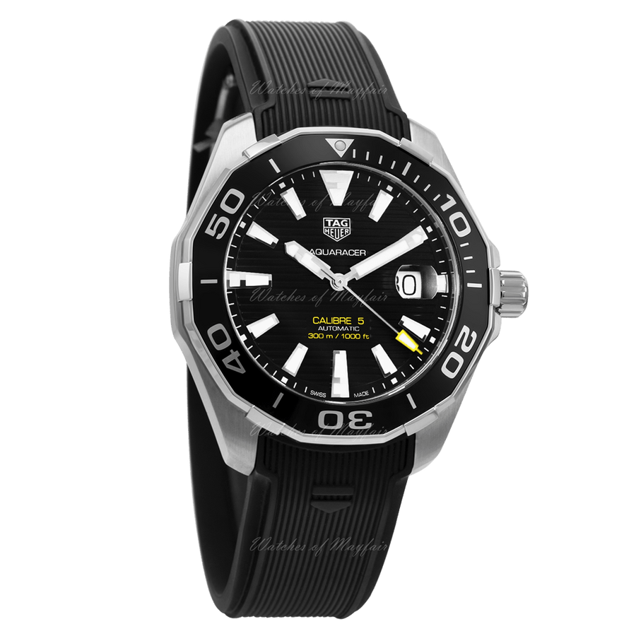 Tag Heuer Aquaracer Black Dial Watch for Men - WAY201A.FT6142