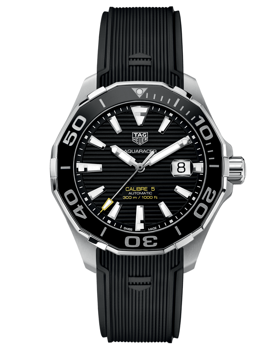 Tag Heuer Aquaracer Black Dial Watch for Men - WAY201A.FT6142