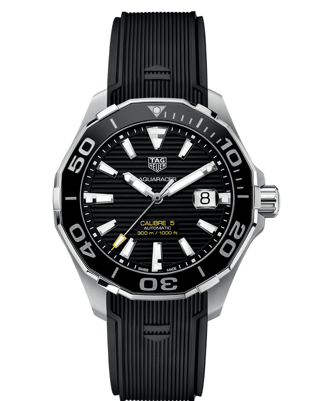 Tag Heuer Aquaracer Black Dial Watch for Men - WAY201A.FT6142