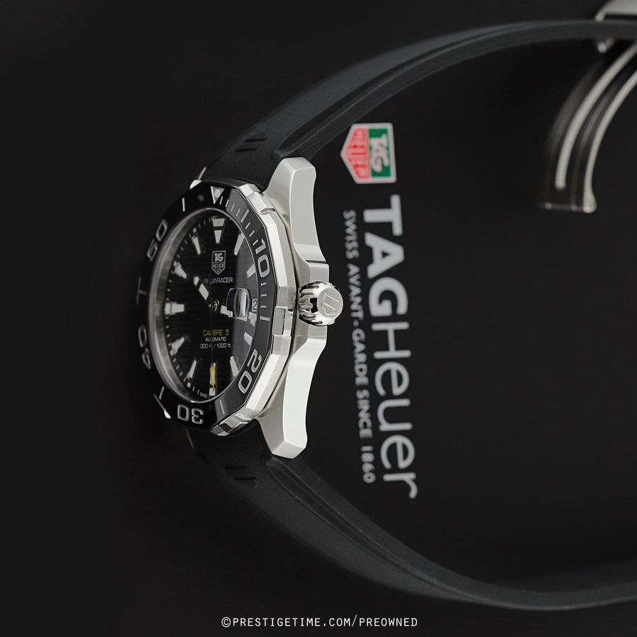 Tag Heuer Aquaracer Black Dial Watch for Men -  WAY211A.FT6151