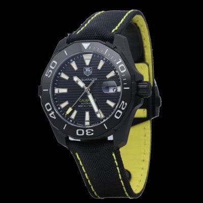 Tag Heuer Aquaracer Black Dial Watch for Men - WAY218A.FC6362