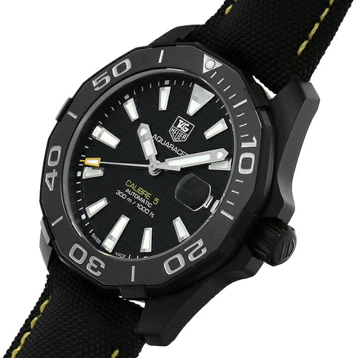 Tag Heuer Aquaracer Black Dial Watch for Men - WAY218A.FC6362